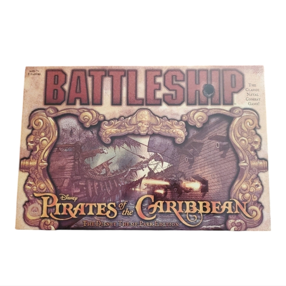 Pirates of the Carribean Battleship Board Game Authentic Original Disney Parks